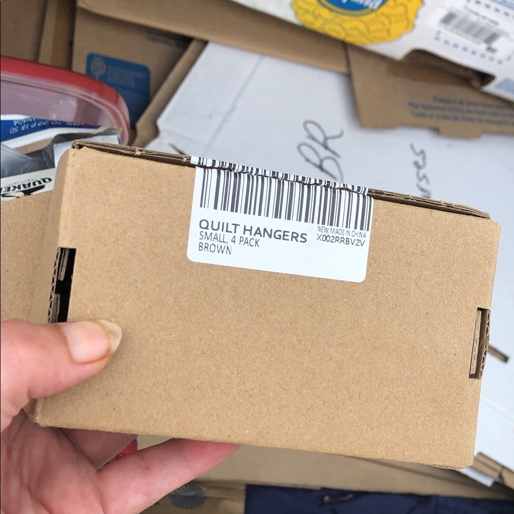 Brown Quilthangers Small 4-Pack - Unbranded